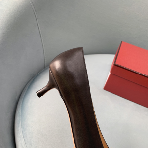 Luxury Womens Shoes Bally Lizzie Leather Pump in Black 35 To 39 A136PP530 AA154022