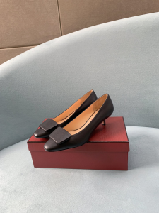 Luxury Womens Shoes Bally Lizzie Leather Pump in Black 35 To 39 A136PP530 AA154024