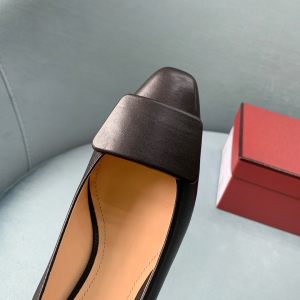 Luxury Womens Shoes Bally Lizzie Leather Pump in Black 35 To 39 A136PP530 AA154024