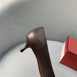 Luxury Womens Shoes Bally Lizzie Leather Pump in Black 35 To 39 A136PP530 AA154024