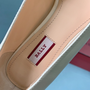 Luxury Womens Shoes Bally Lizzie Leather Pump in OFF White 35 To 39 A136PP530 AA154025