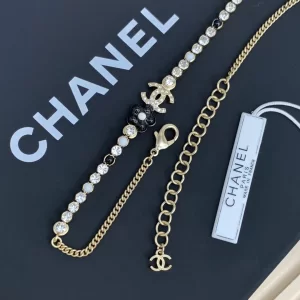 Luxury Womens Jewelry Chanel Crystal Embellished Necklaces A152PP130 AA154307