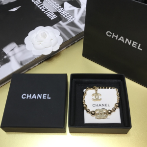 Luxury Womens Jewelry Chanel Gold CC and Ball Bracelet A152PP120 AA154292
