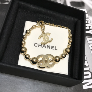 Luxury Womens Jewelry Chanel Gold CC and Ball Bracelet A152PP120 AA154292