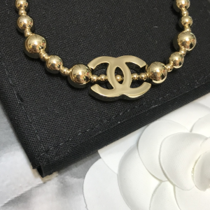 Luxury Womens Jewelry Chanel Gold CC and Ball Bracelet A152PP120 AA154292
