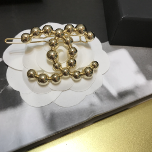 Luxury Womens Jewelry Chanel Gold CC and Ball Brooch A152PP120 AA154293