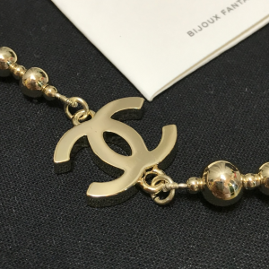Luxury Womens Jewelry Chanel Gold CC and Ball Necklaces A152PP150 AA154291