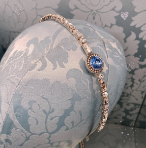 Luxury Womens Jewelry Miu Miu Crystal Embellished Headband A152PP160 AA154306