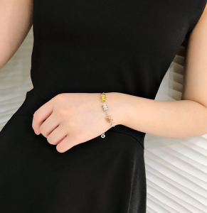 Luxury Womens Jewelry Bvlgari B Zero1 Soft Bracelet with 3 Elements A205PP450 AA154464