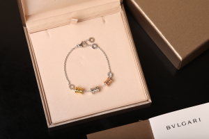 Luxury Womens Jewelry Bvlgari B Zero1 Soft Bracelet with 3 Elements A205PP450 AA154464