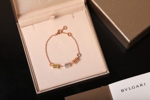 Luxury Womens Jewelry Bvlgari B Zero1 Soft Bracelet with 3 Elements A205PP450 AA154464