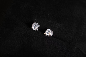 Cartier Diamond Stud Earrings 