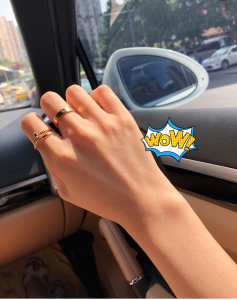 Luxury Womens Jewelry Cartier Juste un Clou Rings Rose Gold A205PP220 AA154511