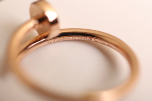 Luxury Womens Jewelry Cartier Juste un Clou Rings Rose Gold A205PP220 AA154511