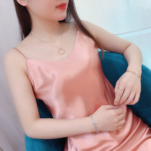 Luxury Womens Jewelry Cartier Love Circle Charm Necklace A205PP280 AA154473