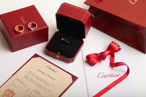 Luxury Womens Jewelry Cartier Love Rings A205PP260 AA154509