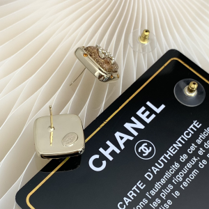 Luxury Womens Jewelry Chanel Crystals CC Square Earring A205PP170 AA154465