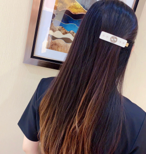 Luxury Womens Jewelry Gucci Crystal Interlocking G Hair Slide Clip A205PP150 AA154452