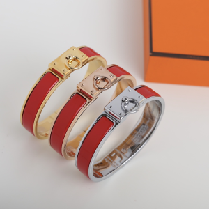 Hermes Clic Anneau Bracelet Red 