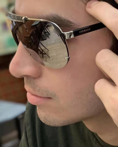 Luxury Mens Sunglasses Versace Luxury Sunglasses VE2140 A65PP180 AA154645