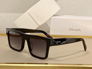 Prada Luxury Sunglasses SPR19WF Black 