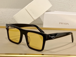Prada Luxury Sunglasses SPR19WF Black 