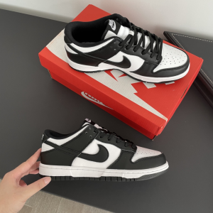 Nike Dunk Low Retro White Black Sneakers 