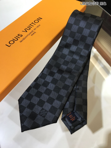 Louis Vuitton Damier Classique Tie Black 