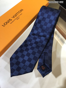 Louis Vuitton Damier Classique Tie Blue 