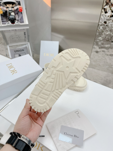 Luxury Womens Shoes Dior DiorAct Sandal in White Lambskin 35 To 40 A151PP420 AA155490