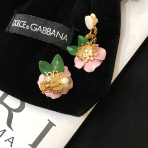 Luxury Womens Jewelry Dolce Gabbana Rose Flower Earrings A205PP160 AA155661