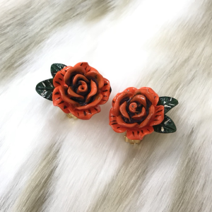 Luxury Womens Jewelry Dolce Gabbana Rose Flower Earrings A205PP160 AA155662