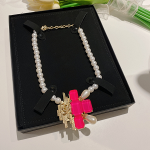 Chanel 2021 Pearls and Jewelry Necklace 