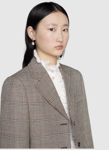 Luxury Womens Jewelry Gucci Interlocking G and Pearl Earring A152PP100 AA156336