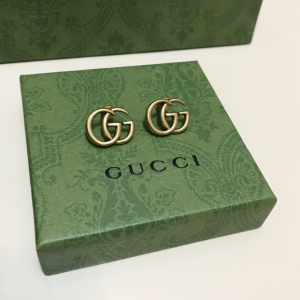 Luxury Womens Jewelry Gucci Vintage GG Earrings A152PP100 AA156331