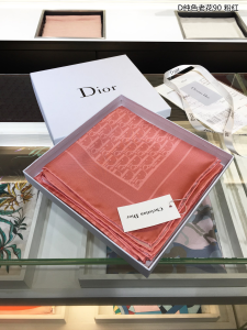 Luxury Womens Scarf Dior Oblique Silk Scarf in Pink 90x90CM A151PP200 AA156125