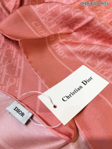 Luxury Womens Scarf Dior Oblique Silk Scarf in Pink 90x90CM A151PP200 AA156125