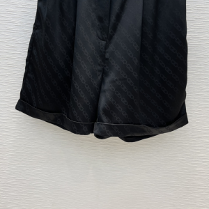 Luxury Womens Clothing Chanel Black Triomphe Short SML A198PP480 AA156964