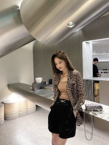 Luxury Womens Clothing Chanel Black Triomphe Short SML A198PP480 AA156964