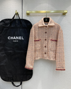 Chanel Pink Tweed Jacket 