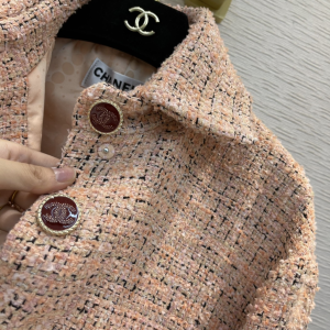Luxury Womens Clothing Chanel Pink Tweed Jacket SML A198PP1080 AA156960