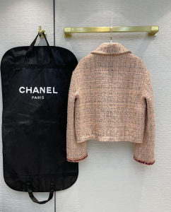 Luxury Womens Clothing Chanel Pink Tweed Jacket SML A198PP1080 AA156960