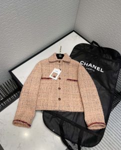 Luxury Womens Clothing Chanel Pink Tweed Jacket SML A198PP1080 AA156960