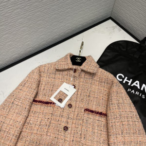 Luxury Womens Clothing Chanel Pink Tweed Jacket SML A198PP1080 AA156960