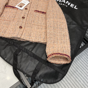 Luxury Womens Clothing Chanel Pink Tweed Jacket SML A198PP1080 AA156960