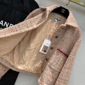 Luxury Womens Clothing Chanel Pink Tweed Jacket SML A198PP1080 AA156960