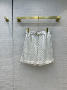 Chanel White Triomphe Short 