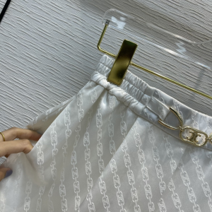 Luxury Womens Clothing Chanel White Triomphe Short SML A198PP480 AA156963