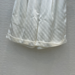 Luxury Womens Clothing Chanel White Triomphe Short SML A198PP480 AA156963