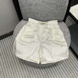Luxury Womens Clothing Chanel White Triomphe Short SML A198PP480 AA156963